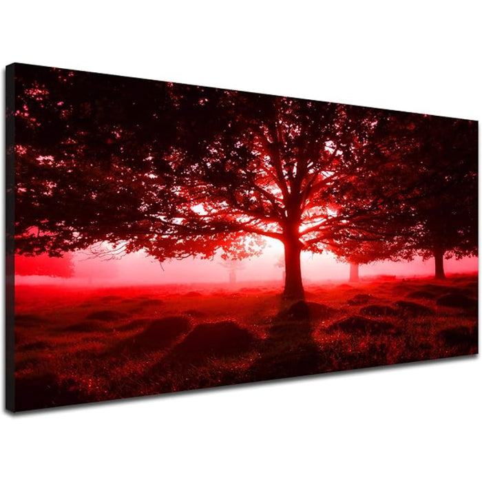 1 Piece Abstract Beach Canvas Wall Art Landscape Art Set