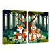 Whimsical Woodland Friends Premium Artwork Frames