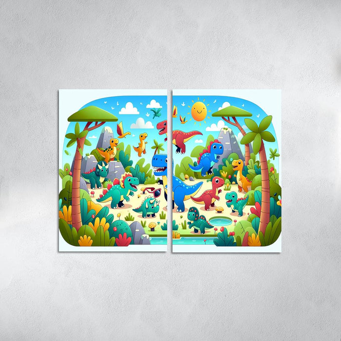 Dinosaur Discovery Day Premium Artwork Frames