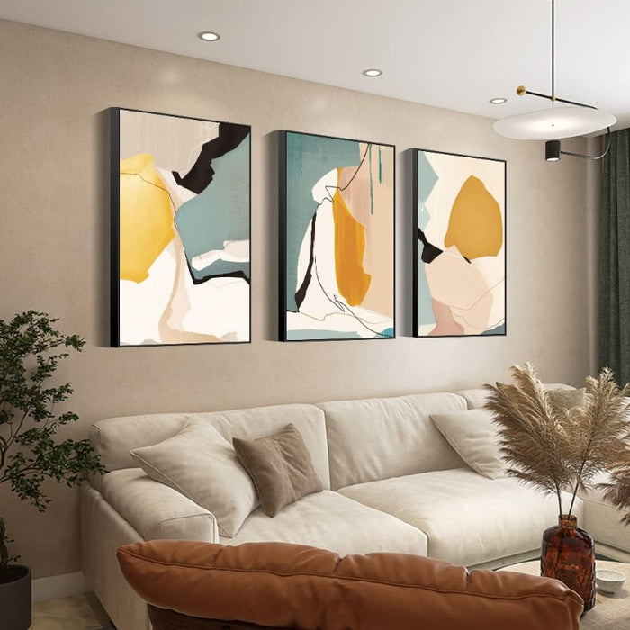 3 Pieces Minimalist Geometric Wall Art