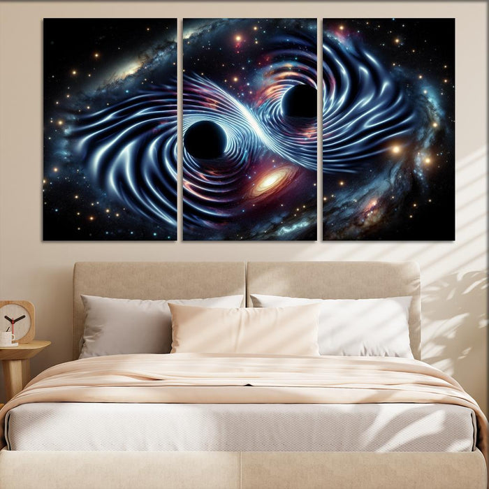 The Hidden Symphony Of Gravitational Waves Premium Artwork Frames