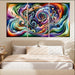 Magnetic Melody Ensemble Canvas Paintings Frame