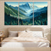 Mountain Serenity Retreat Canvas Paintings Frame