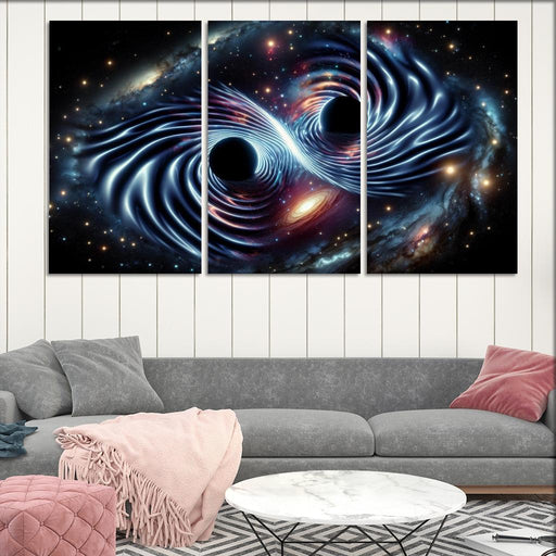 The Hidden Symphony Of Gravitational Waves Premium Artwork Frames