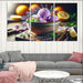 Lavender Lemonade Sorbet Abstract Paintings Frame