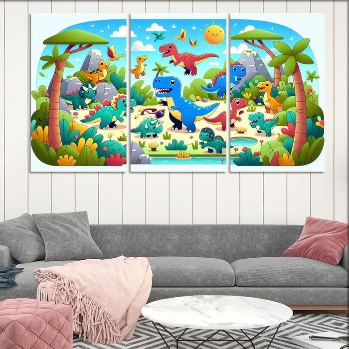 Dinosaur Discovery Day Premium Artwork Frames