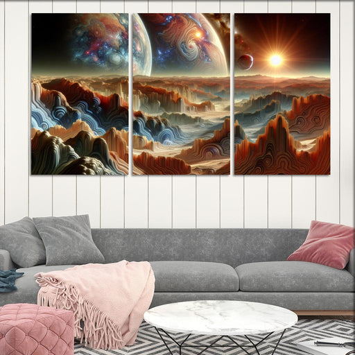 The Exploration Of Exoplanets Premium Artwork Frames