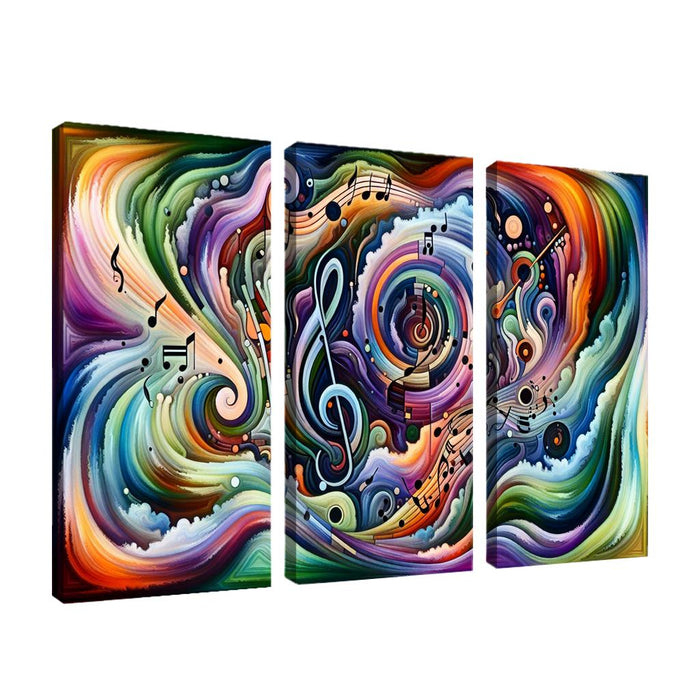 Magnetic Melody Ensemble Canvas Paintings Frame