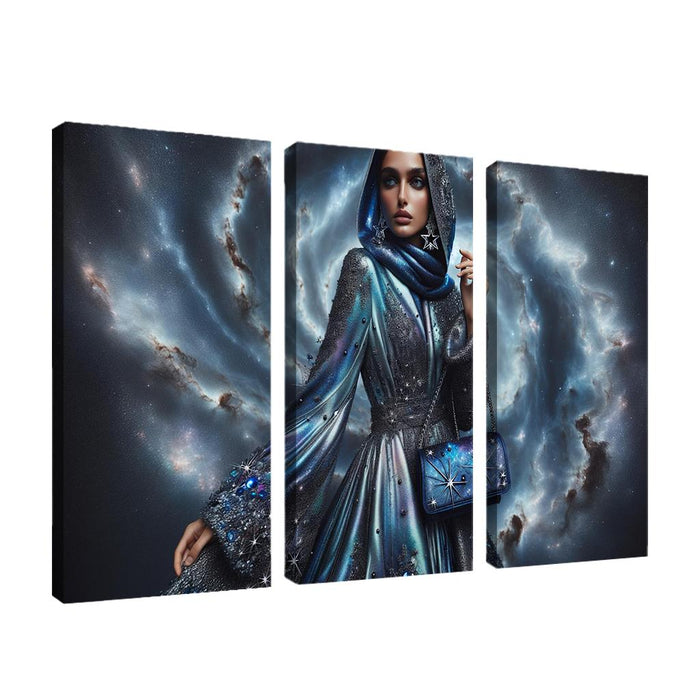 Celestial Textures The Rising Trend Of Cosmic Inspired Fashion Oil Paintings Frame