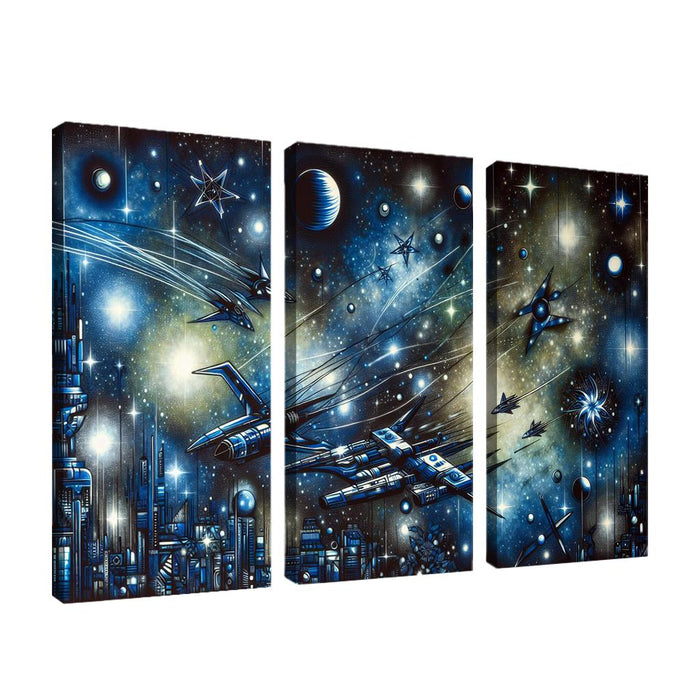 Star Wars Galactic Odyssey Canvas Paintings Frame