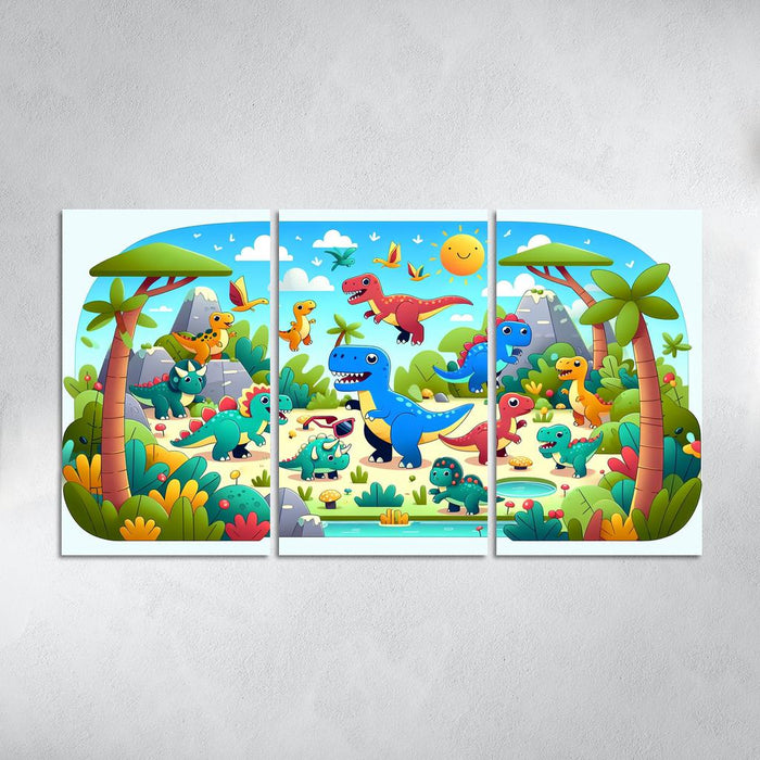 Dinosaur Discovery Day Premium Artwork Frames