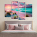 Tranquil Shores The Serenity Escape Oil Paintings Frame