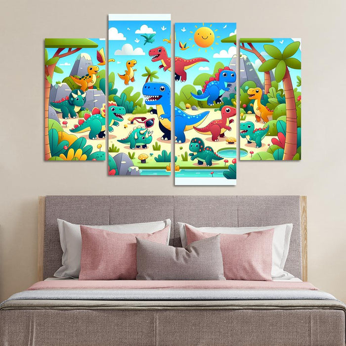 Dinosaur Discovery Day Premium Artwork Frames