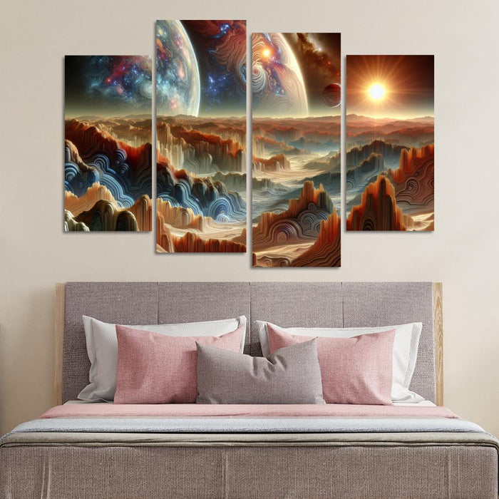 The Exploration Of Exoplanets Premium Artwork Frames