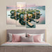 Floating Community Pods Modern Paintings Frame