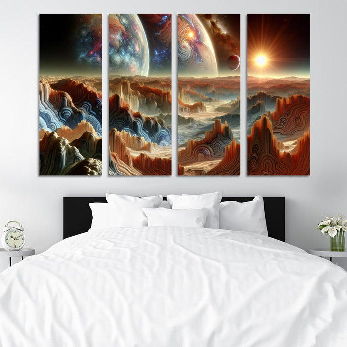 The Exploration Of Exoplanets Premium Artwork Frames