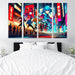 Anime Adventure Quest Canvas Paintings Frame