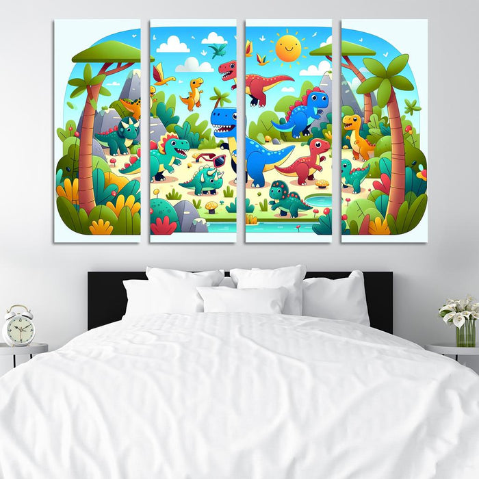 Dinosaur Discovery Day Premium Artwork Frames