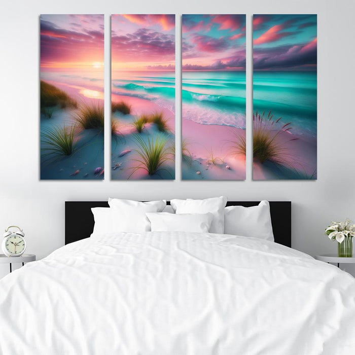 Tranquil Shores The Serenity Escape Oil Paintings Frame