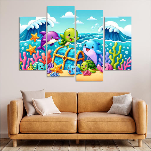 Undersea Treasure Hunt Premium Artwork Frames