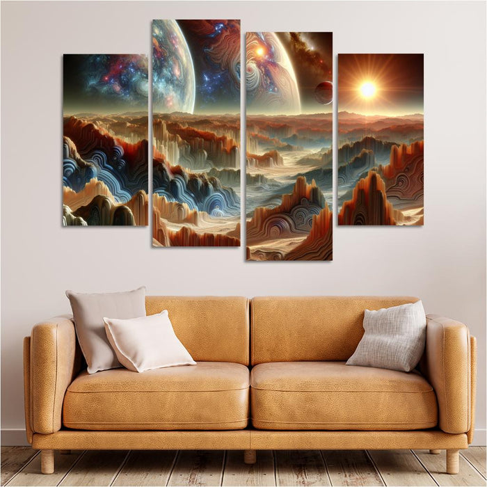 The Exploration Of Exoplanets Premium Artwork Frames