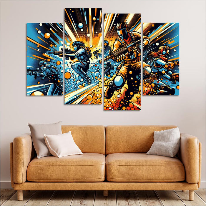 Dragon Ball Universe Multi-panel Paintings