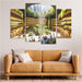 Underground Urban Oasis Modern Paintings Frame