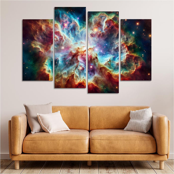 The Ethereal Beauty Of Nebulae Premium Artwork Frames