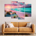 Tranquil Shores The Serenity Escape Oil Paintings Frame