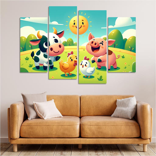 Friendly Farm Friends Premium Artwork Frames