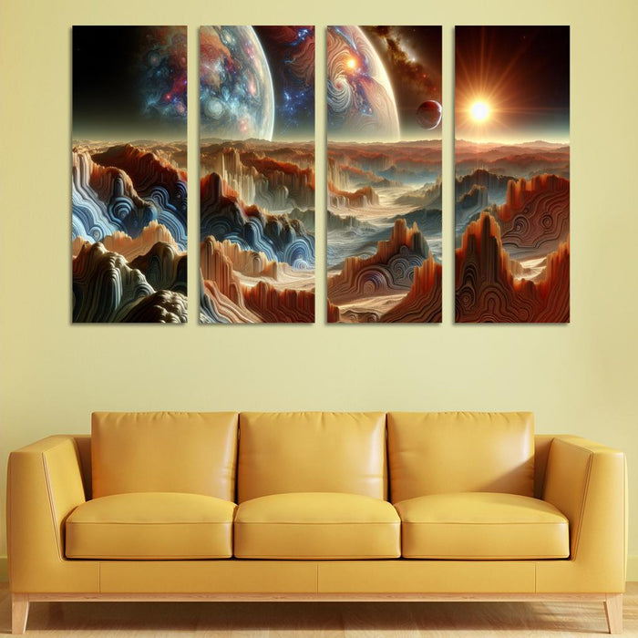 The Exploration Of Exoplanets Premium Artwork Frames