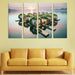 Floating Community Pods Modern Paintings Frame