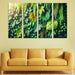 Lush Greenery A Foliage Focused Arrangement Multi-panel Paintings