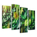 Lush Greenery A Foliage Focused Arrangement Multi-panel Paintings