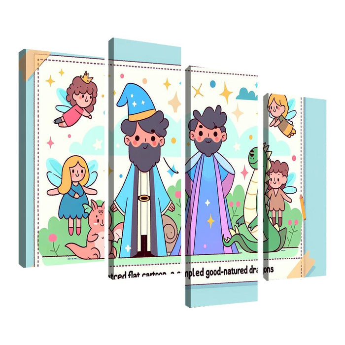 Whimsical Wizard World One-piece Frames