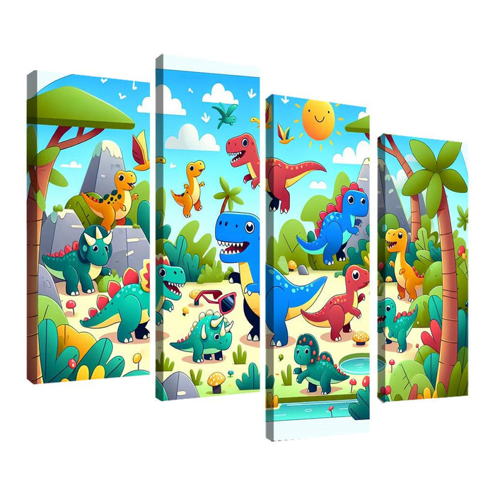 Dinosaur Discovery Day Premium Artwork Frames