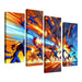 Dragon Ball Z Energy Multi-panel Paintings