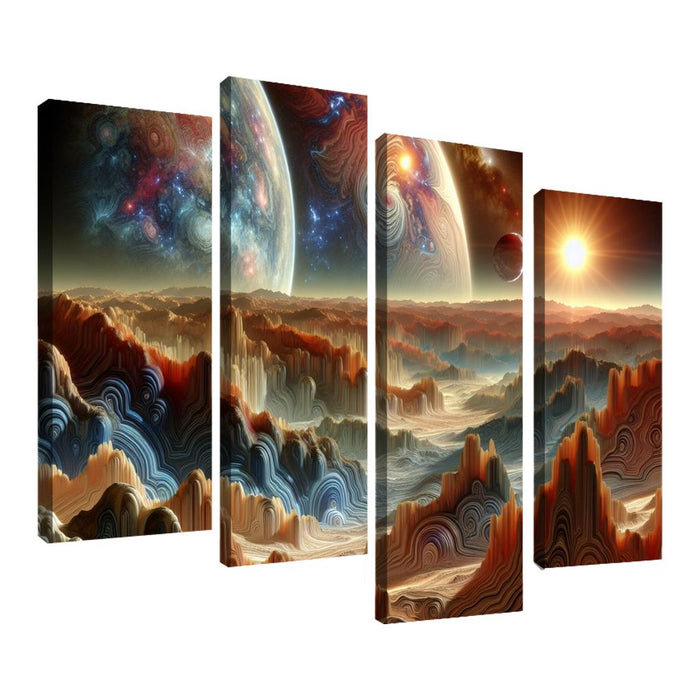 The Exploration Of Exoplanets Premium Artwork Frames