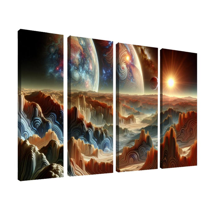 The Exploration Of Exoplanets Premium Artwork Frames