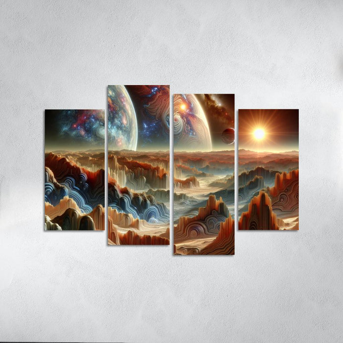 The Exploration Of Exoplanets Premium Artwork Frames