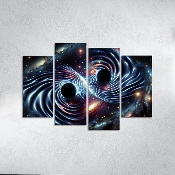 The Hidden Symphony Of Gravitational Waves Premium Artwork Frames