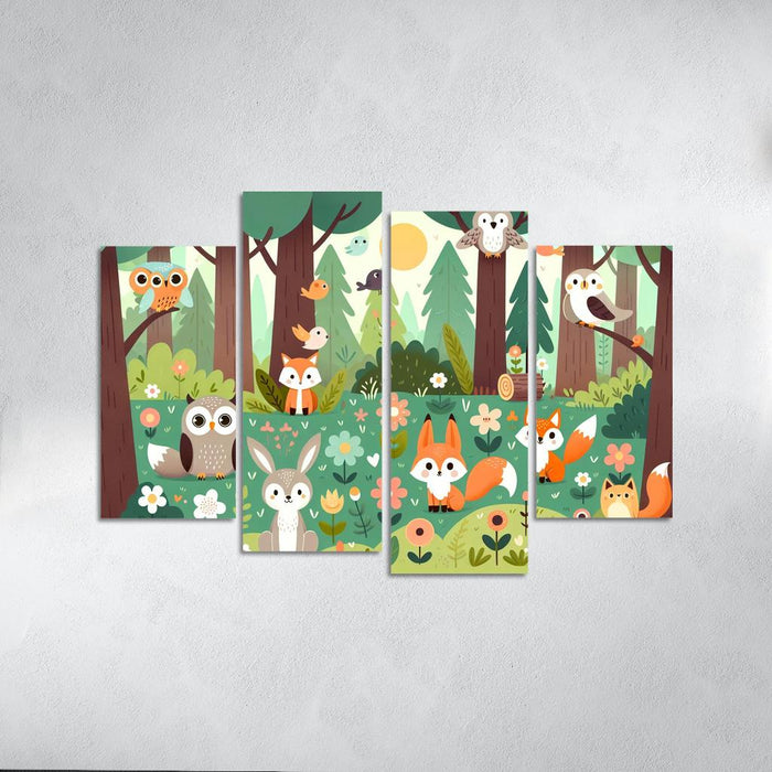 Magical Forest Creatures One-piece Frames