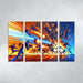 Dragon Ball Z Energy Multi-panel Paintings