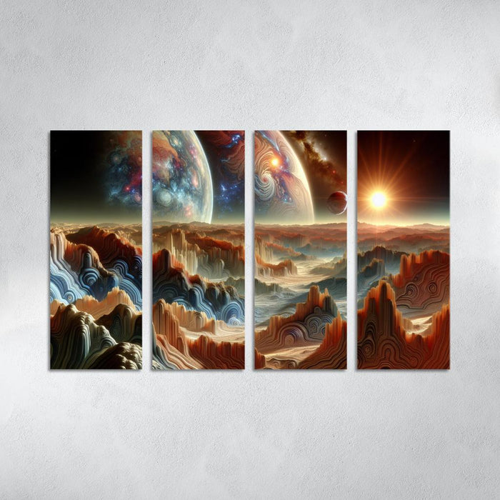 The Exploration Of Exoplanets Premium Artwork Frames