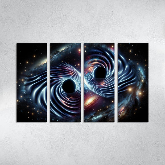 The Hidden Symphony Of Gravitational Waves Premium Artwork Frames