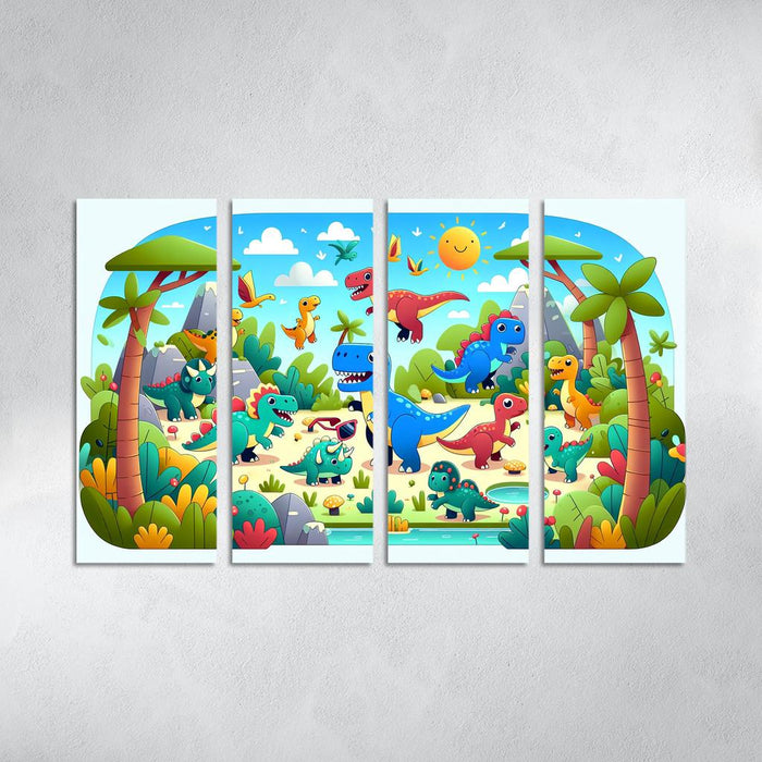 Dinosaur Discovery Day Premium Artwork Frames