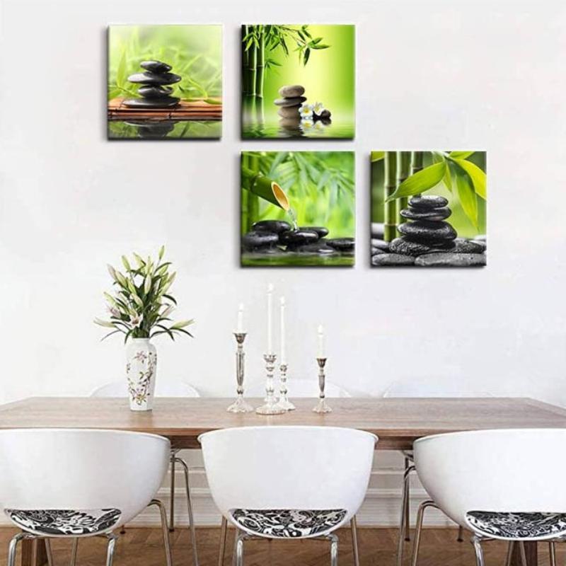 Bathroom Wall Art Canvas Prints Set Of Three