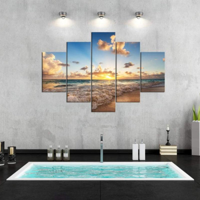 5 Pieces Canvas Modern Painting Artwork