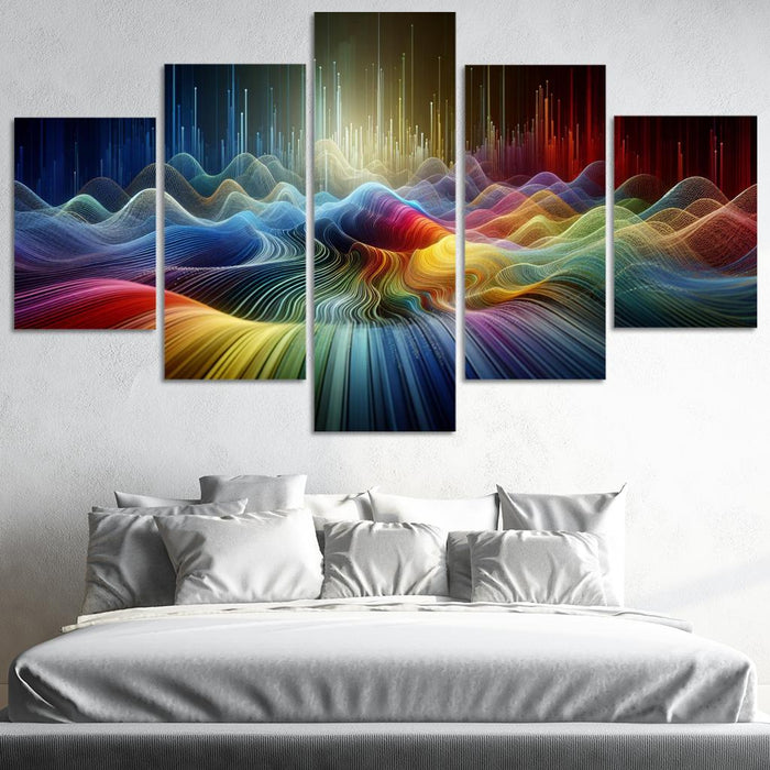 Harmony Of Echoes Multi-panel Paintings