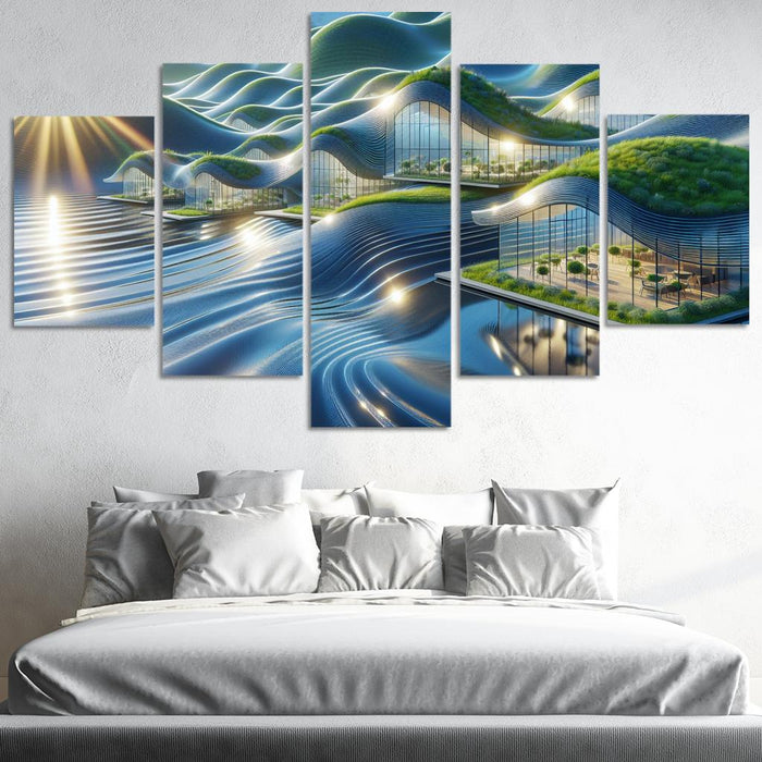 Solar Wave Housing Custom Paintings Frame